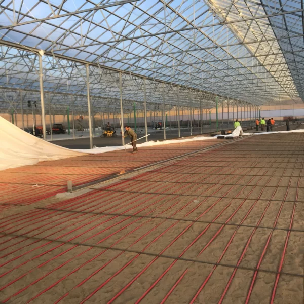 pleasant view gardens in floor heating system setup by biotherm solutions
