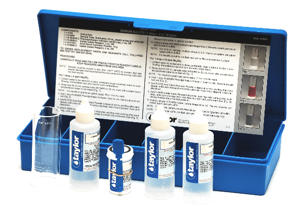 sodium sulfite test kit